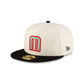 Mexico Baseball Chrome Black Corduroy 59FIFTY Fitted Hat