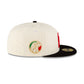 Mexico Baseball Chrome Black Corduroy 59FIFTY Fitted Hat