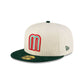 Mexico Baseball Chrome Green Corduroy 59FIFTY Fitted Hat