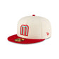 Mexico Baseball Chrome Red Corduroy 59FIFTY Fitted Hat