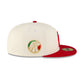 Mexico Baseball Chrome Red Corduroy 59FIFTY Fitted Hat