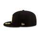 Mexico Baseball Black Gold Corduroy 59FIFTY Fitted Hat