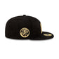 Mexico Baseball Black Gold Corduroy 59FIFTY Fitted Hat