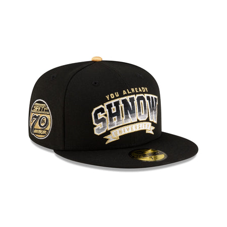 You Already Shnow University 59FIFTY Fitted 70th Anniversary Hat