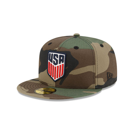 US Soccer Camo 59FIFTY Fitted Hat