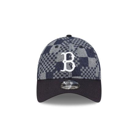 Brooklyn Dodgers Pattern Denim 9TWENTY Adjustable Hat