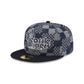 Seattle Mariners Pattern Denim 59FIFTY Fitted Hat