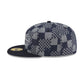 Seattle Mariners Pattern Denim 59FIFTY Fitted Hat