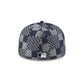 Seattle Mariners Pattern Denim 59FIFTY Fitted Hat