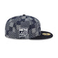 Seattle Mariners Pattern Denim 59FIFTY Fitted Hat