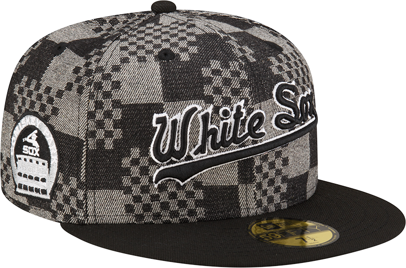 Chicago White Sox Pattern Denim 59FIFTY Fitted Hat