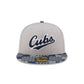 Chicago Cubs Pattern Denim 59FIFTY Fitted Hat