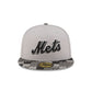 New York Mets Pattern Denim 59FIFTY Fitted Hat