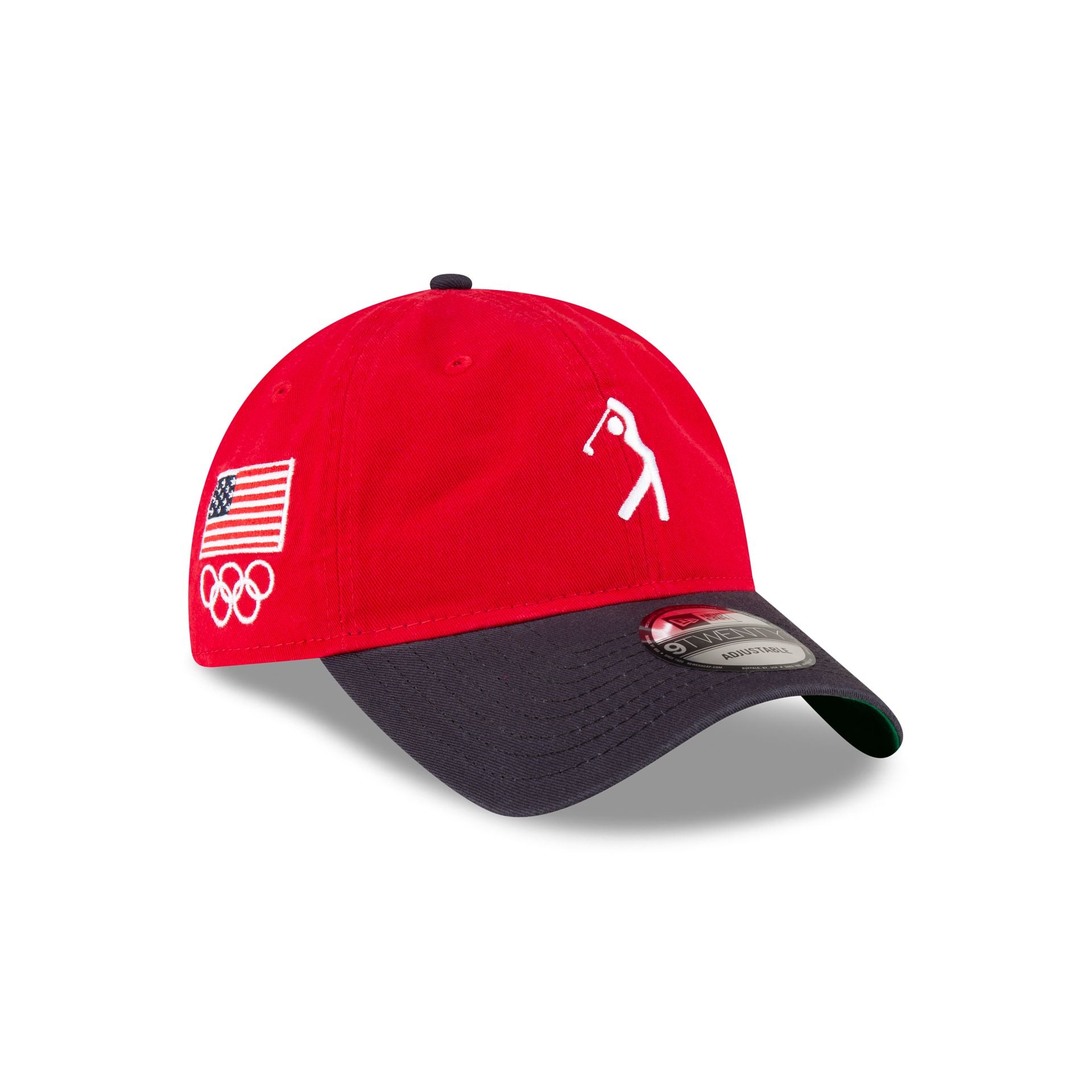 Team USA Golf Red 9TWENTY Adjustable Hat – New Era Cap