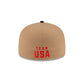 Team USA Khaki 59FIFTY Fitted