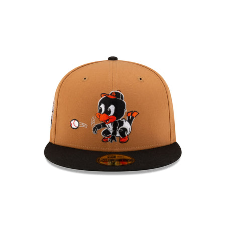 Baltimore Orioles Mini Mascot 59FIFTY Fitted Hat