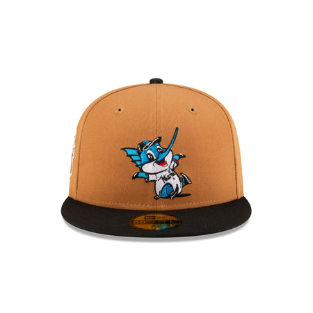 Miami Marlins Mini Mascot 59FIFTY Fitted Hat