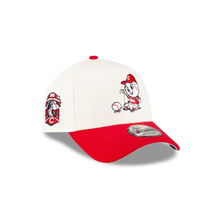 Cincinnati Reds Mini Mascot 9FORTY A-Frame Snapback Hat