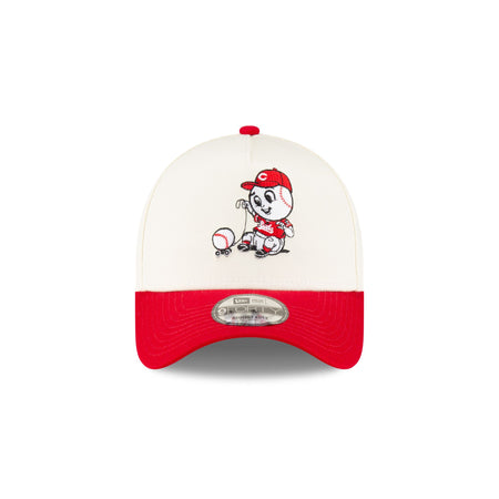 Cincinnati Reds Mini Mascot 9FORTY A-Frame Snapback Hat