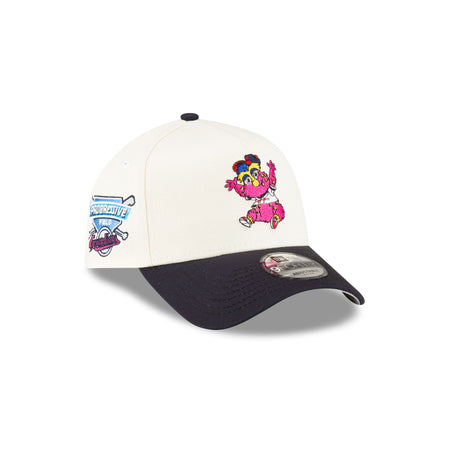Cleveland Guardians Mini Mascot 9FORTY A-Frame Snapback Hat