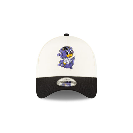 Colorado Rockies Mini Mascot 9FORTY A-Frame Snapback Hat