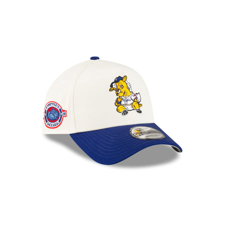 Texas Rangers Mini Mascot 9FORTY A-Frame Snapback Hat