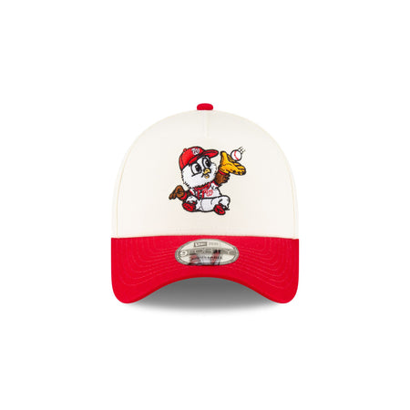 Washington Nationals Mini Mascot 9FORTY A-Frame Snapback Hat