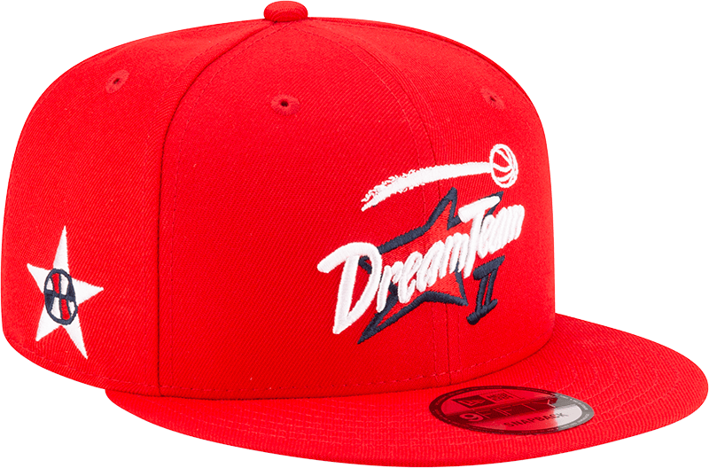 USA Basketball Wordmark Red 9FIFTY Snapback Hat