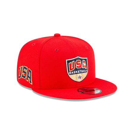 USA Basketball Red 9FIFTY Snapback Hat