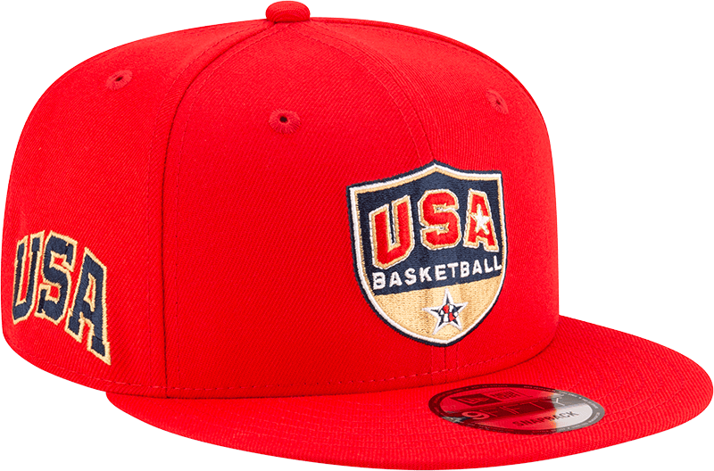 USA Basketball Red 9FIFTY Snapback Hat