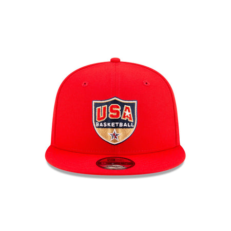 USA Basketball Red 9FIFTY Snapback Hat