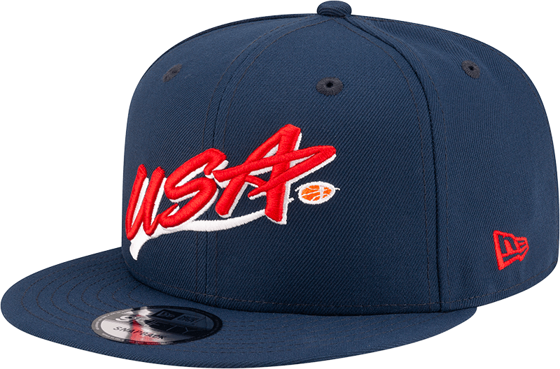 USA Basketball Wordmark 9FIFTY Snapback Hat