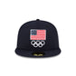 Team USA Basketball Navy 59FIFTY Fitted