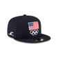 Team USA Swimming Navy 59FIFTY Fitted