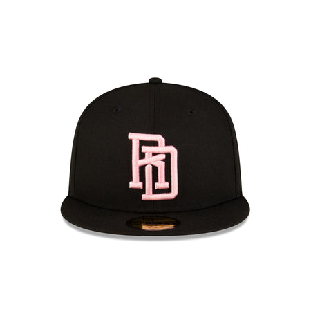 Dominican Republic Black 59FIFTY Fitted Hat