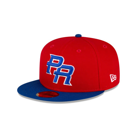 Puerto Rico Scarlet 59FIFTY Fitted Hat