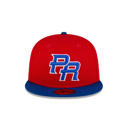 Puerto Rico Scarlet 59FIFTY Fitted Hat