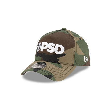 PSD Camo Gray 9FORTY A-Frame Snapback Hat