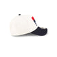 Dream Team Chrome White A-Frame Snapback Hat