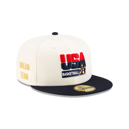 Dream Team Chrome White 59FIFTY Fitted Hat