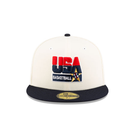 Dream Team Chrome White 59FIFTY Fitted Hat