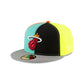 Jae Tips X Miami Heat 59FIFTY Fitted Hat