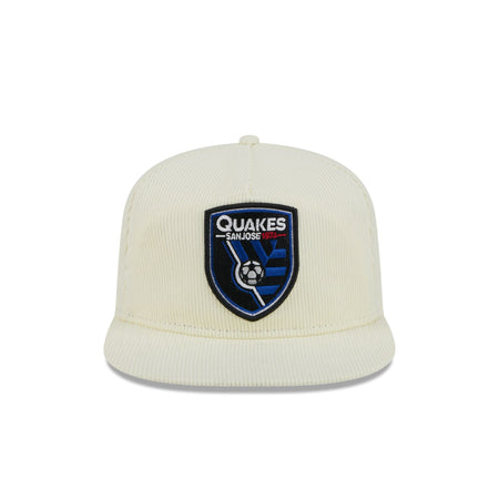 San Jose Earthquakes 2025 MLS Kickoff Golfer Hat