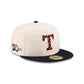 Just Caps Animal Fill Texas Rangers 59FIFTY Fitted Hat