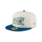 Buffalo Bisons Chrome Blue 59FIFTY Fitted Hat