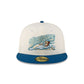 Buffalo Bisons Chrome Blue 59FIFTY Fitted Hat