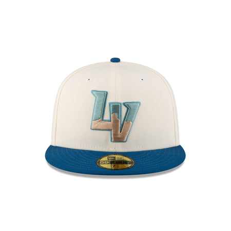 Las Vegas Aviators Chrome Blue 59FIFTY Fitted Hat