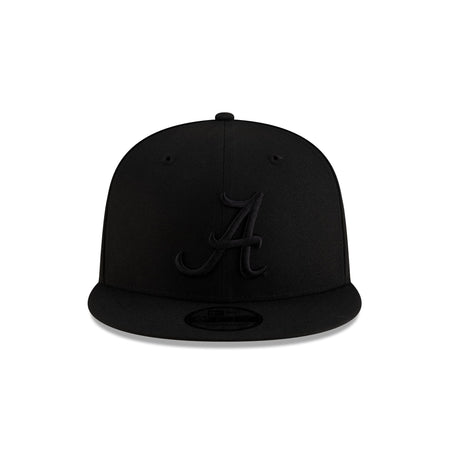 Alabama Crimson Tide Black on Black 9FIFTY Snapback Hat