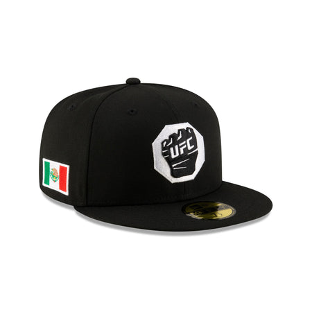 UFC Mexico Black Glove 59FIFTY Fitted Hat