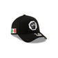 UFC Mexico Black Glove 9FORTY A-Frame Snapback Hat